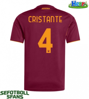 AS Roma Bryan Cristante #4 Hemmatröja 2025-26 Kortärmad